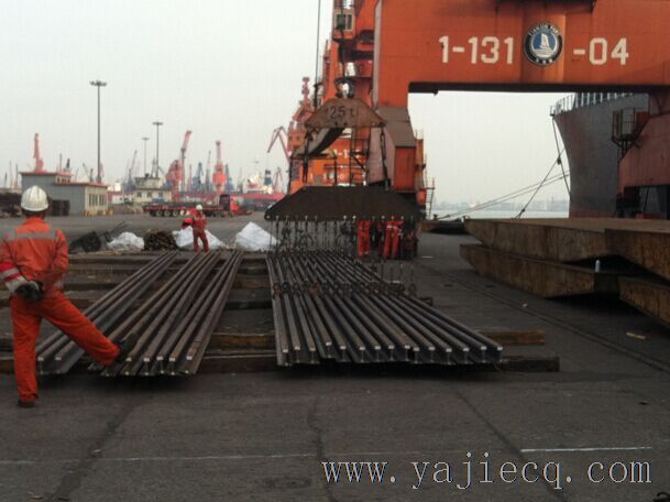 印尼54430T钢轨海运项目
